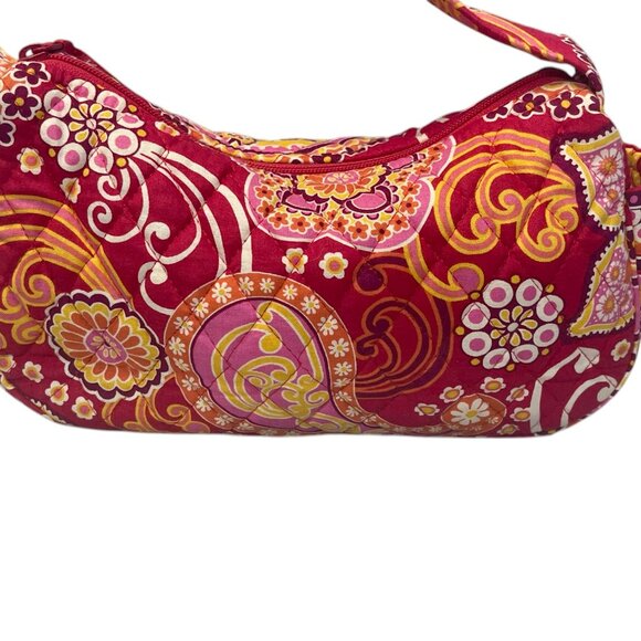 Vera Bradley Shoulder Bag - Retired Raspberry Fizz - Picture 2 of 10